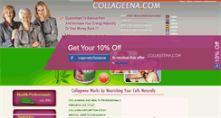 Desktop Screenshot of collageena.com